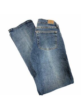 Old Navy Boot Cut Jeans Womens 6 Short Medium Wash Flared Stretch